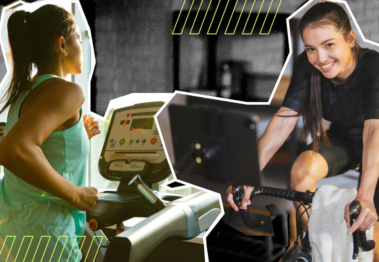Bike v treadmill