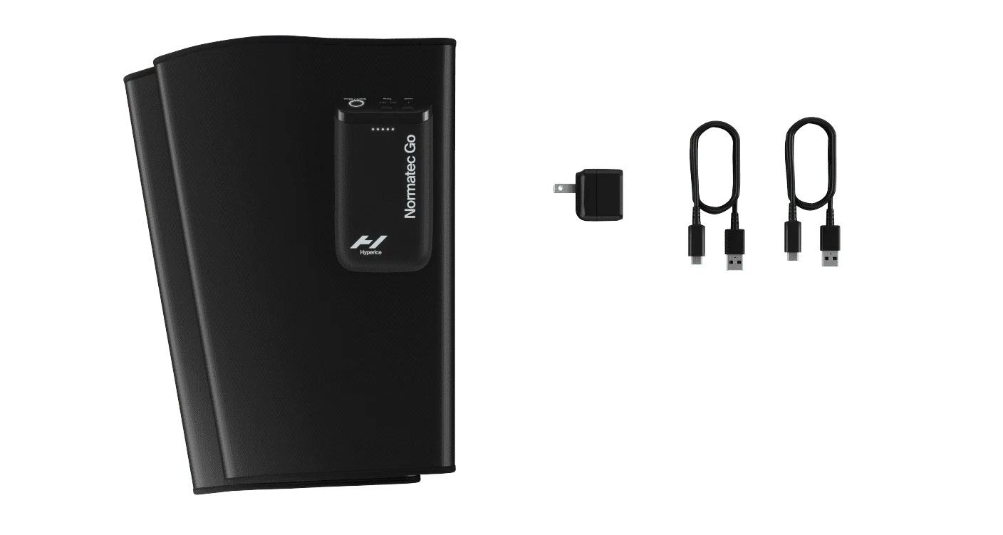 Normatec Go Sleeve and Charger