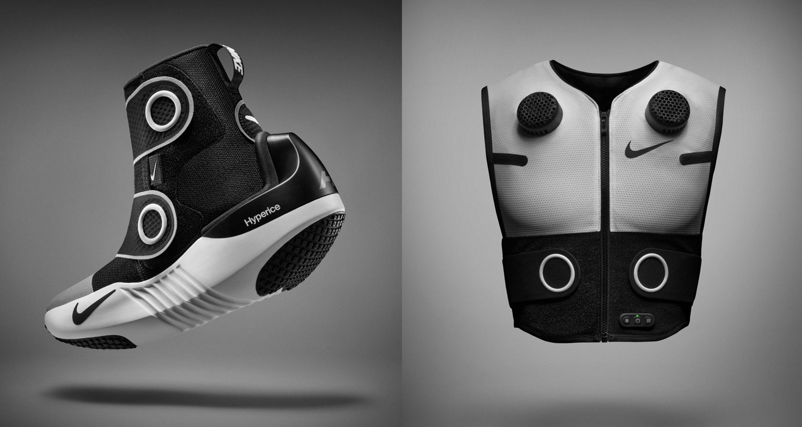 Nike x Hyperice Boot and Vest