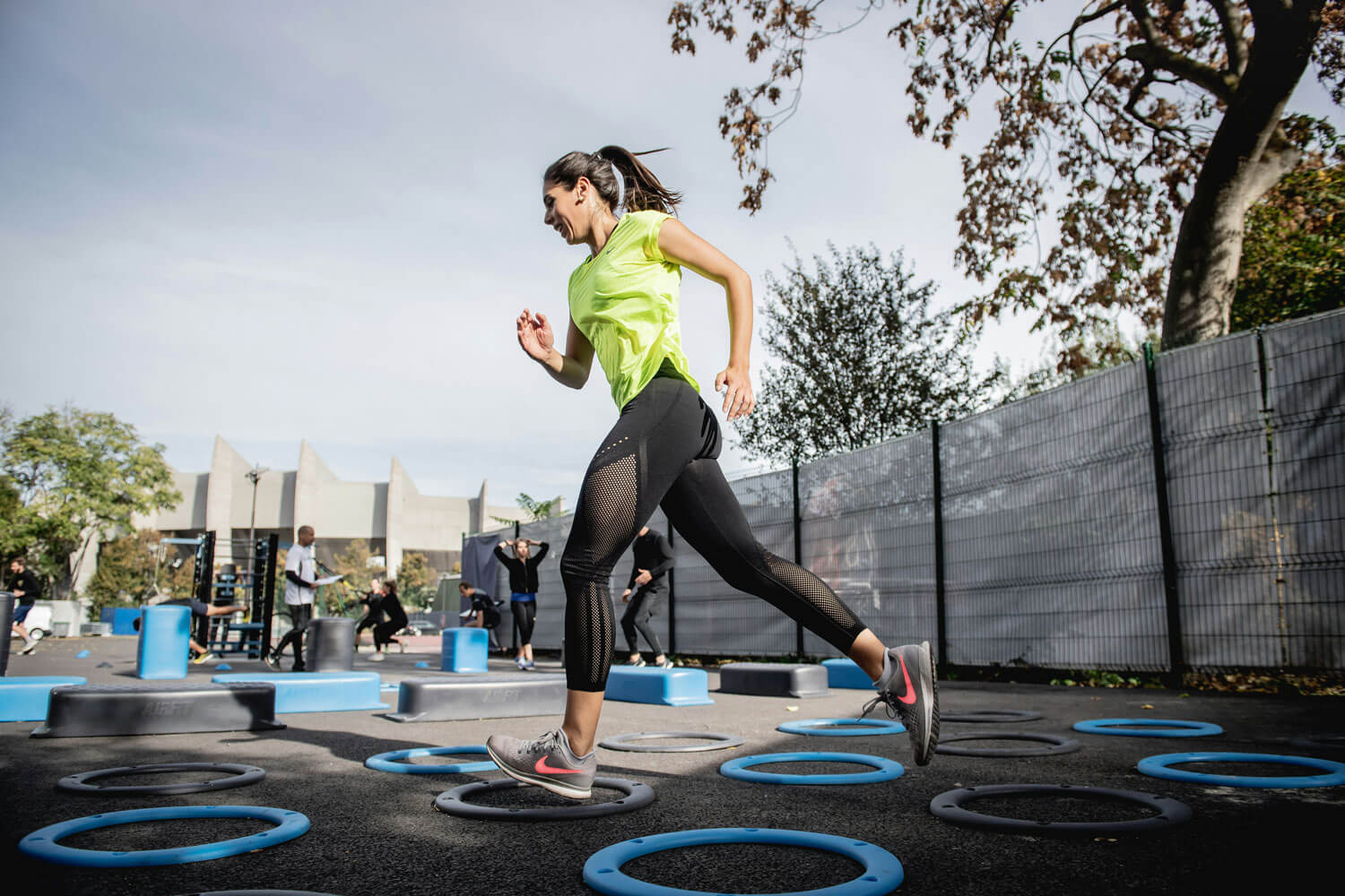 Person running