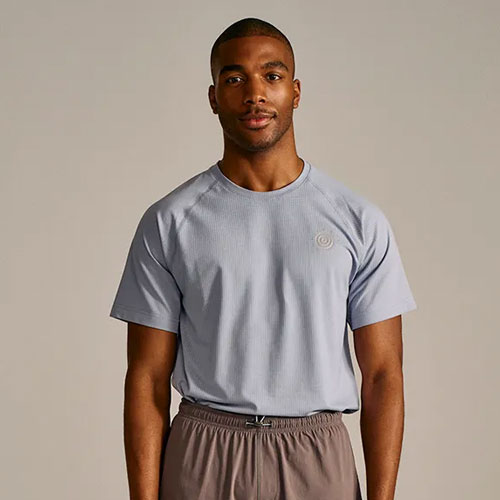 ThinkFast Mesh Graphic Shortsleeve