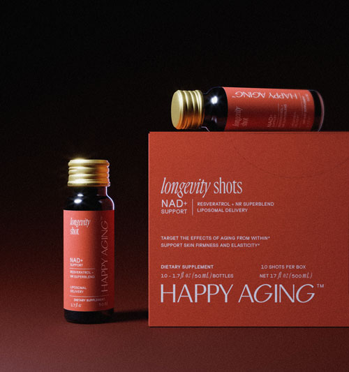 Happy Aging NAD+ Longevity Shot