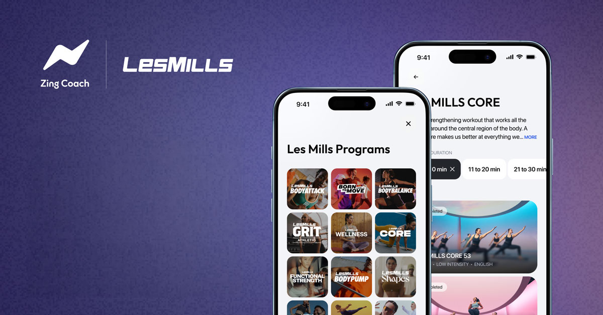 Zing Coach x Les Mills